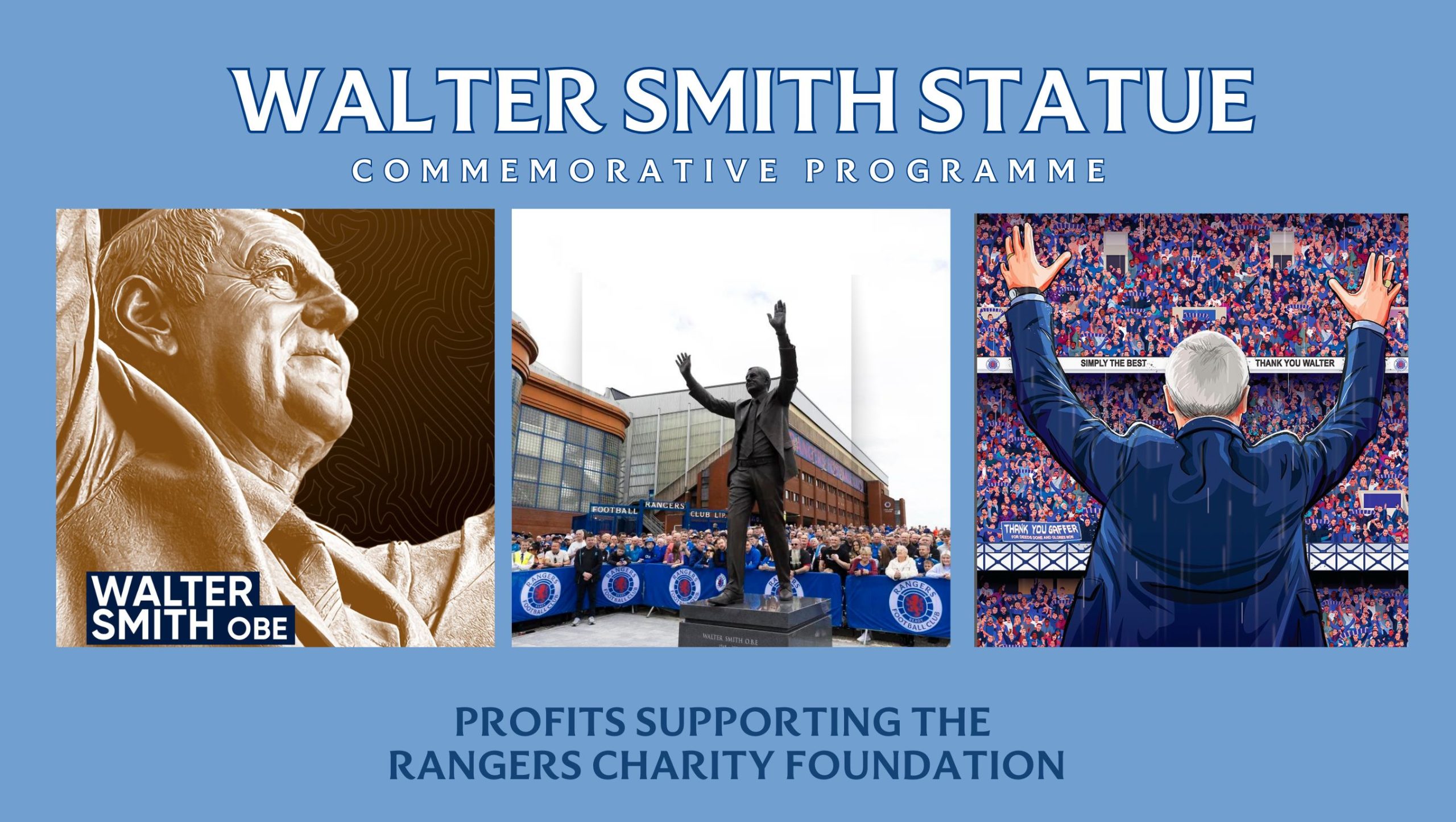 Limited Edition Walter Smith Commemorative Programme On Sale Now