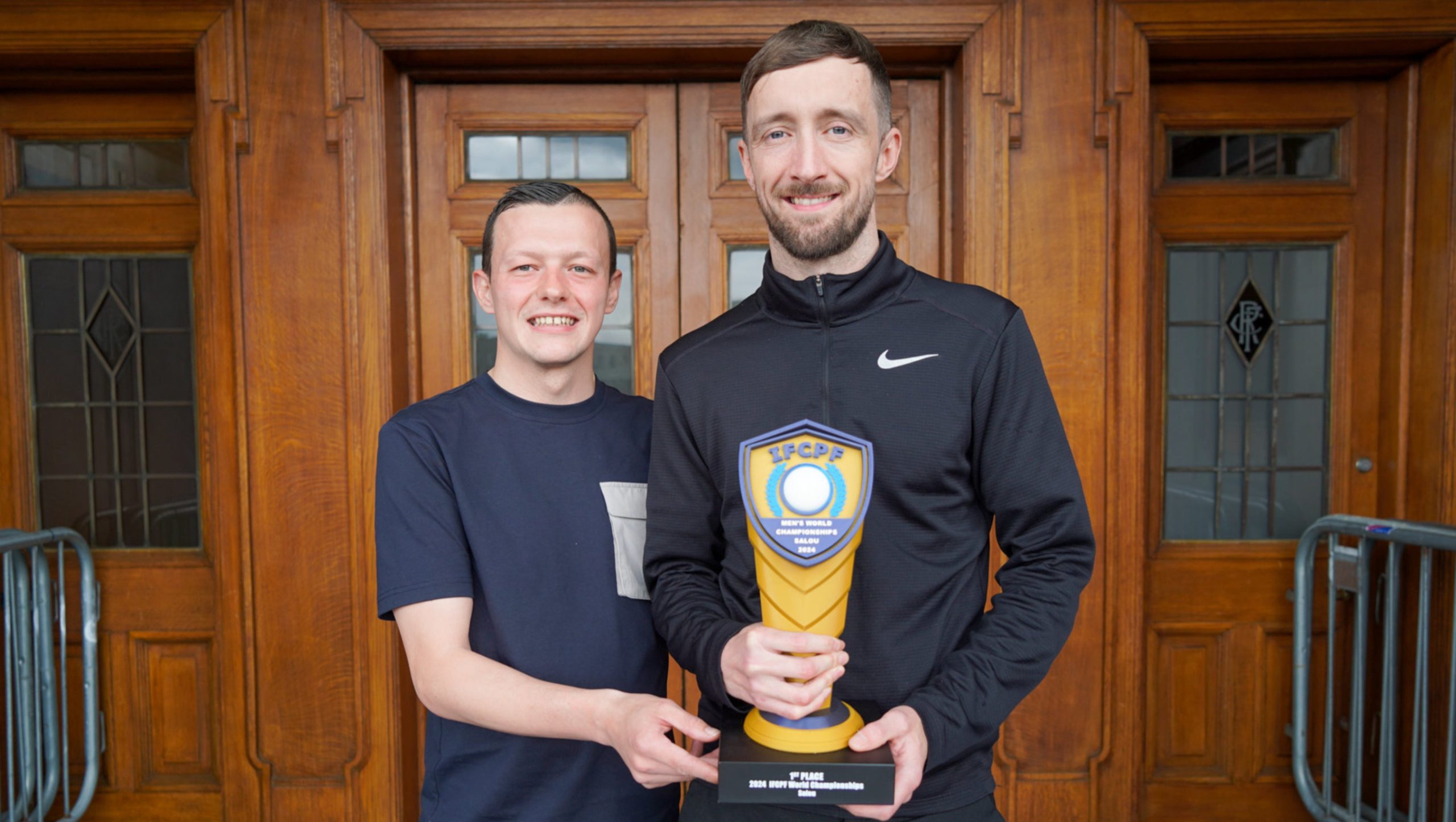 Foundation hosts Scotland Cerebral Palsy football team at Ibrox after historic first World Championship victory