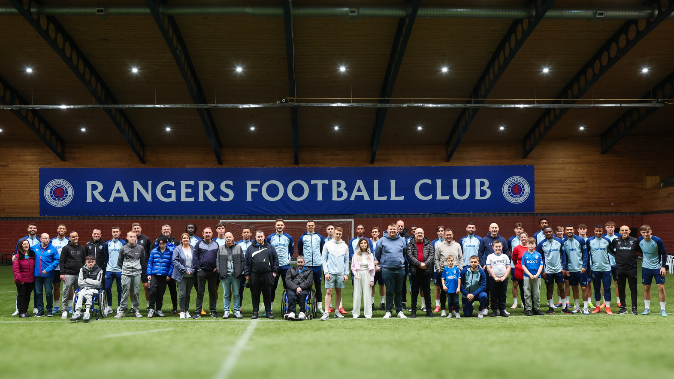 A Special Dream Day with Rangers Men’s First Team and Manager