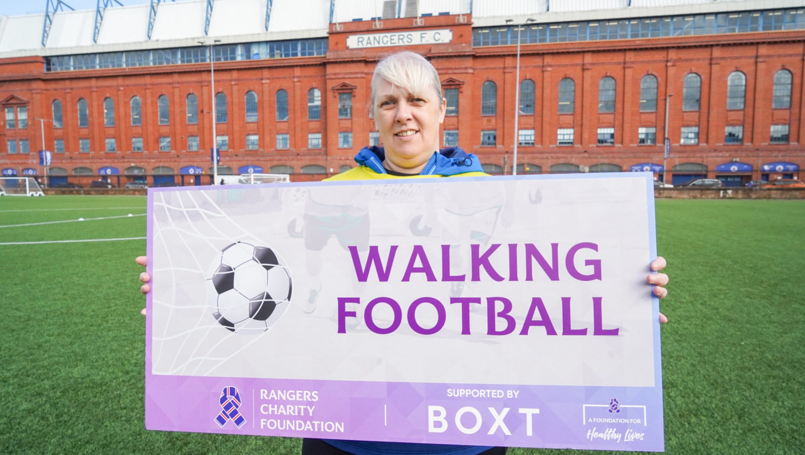 BOXT funds Rangers Charity Foundation’s Walking Football and Football Memories Programmes