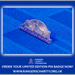 Ibrox stadium pin badge