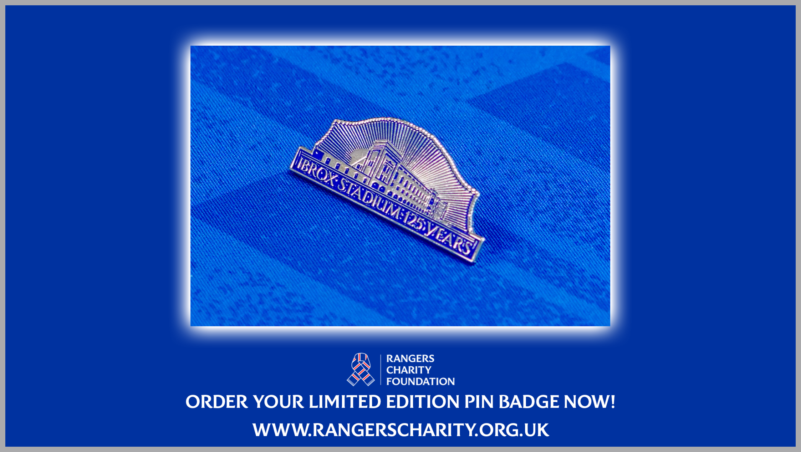 Ibrox Stadium Pin Badge