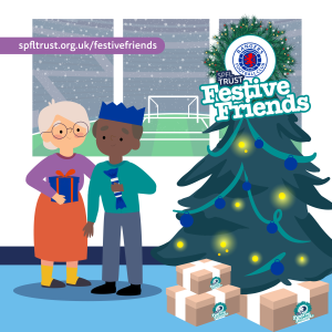 Festive Friends SPFL Graphic